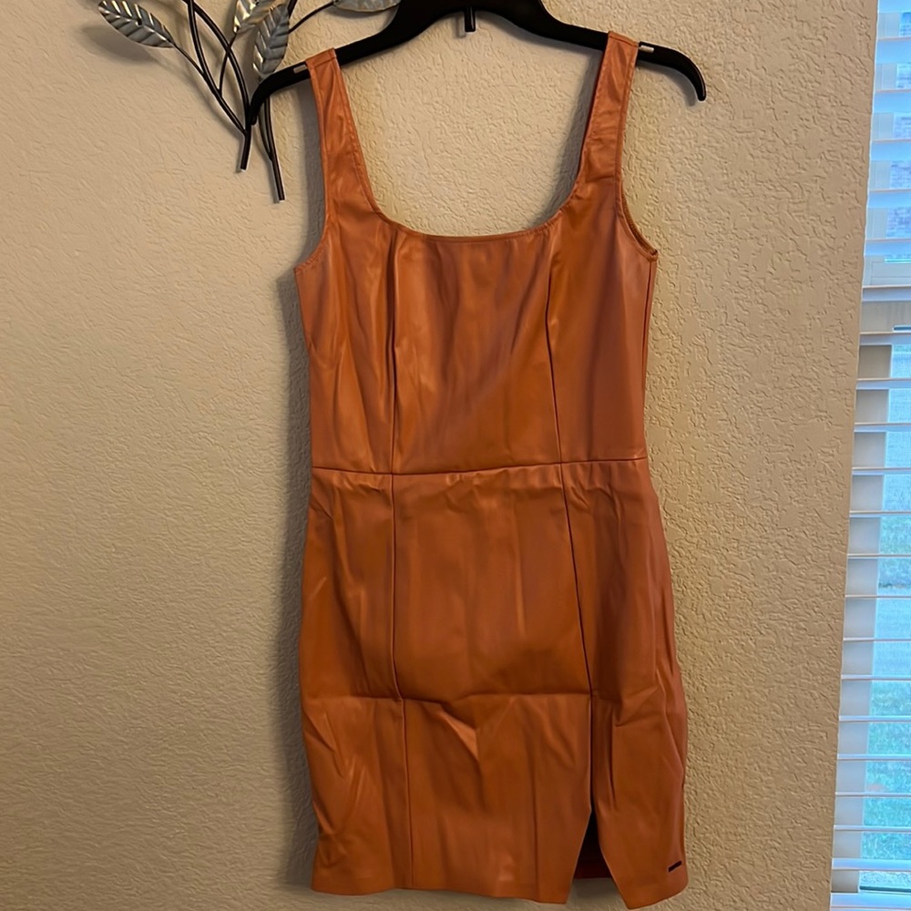 N:philanthropy Nuevo Dress in Camel - Picture 4 of 12